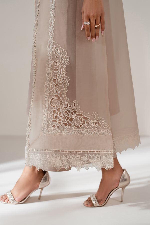 Baroque | Luxury Pret 25 | EMBROIDERED ORGANZA PR-1100 - Official Baroque - Agha Fabrics UK