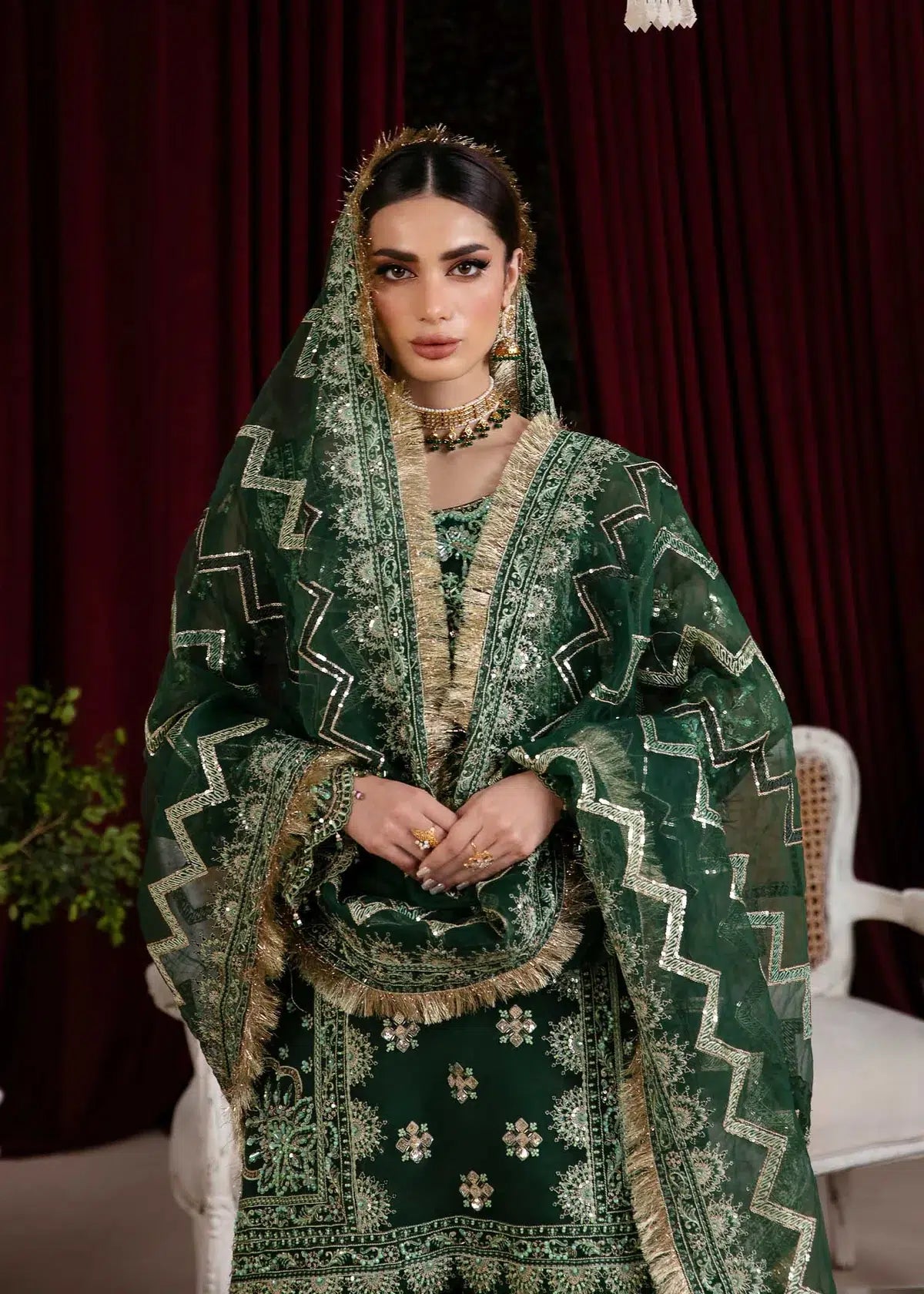 Dastoor | Noor-E-Jahan Wedding Collection'24 | Zayna - Official Dastoor - Agha Fabrics UK