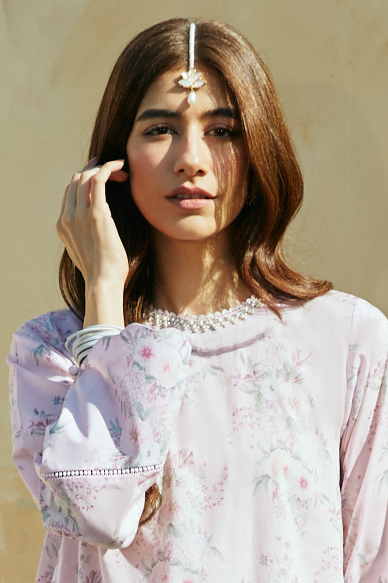 Cross Stitch | Premium Lawn 24 | SHADOW BERRY - Official Cross Stitch - Agha Fabrics UK