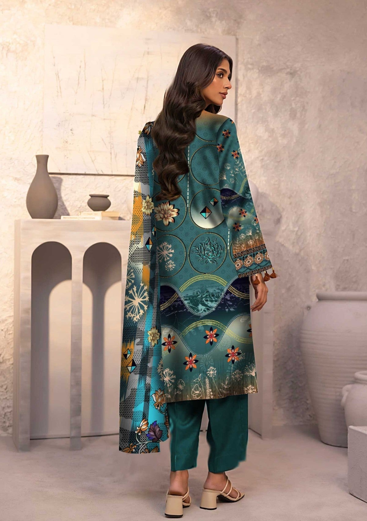 Winter Collection - Art n Style - Monsoon Linen - Volume 2 - A24#27 - Official Art n Style - Agha Fabrics UK