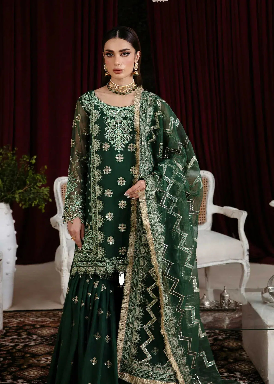 Dastoor | Noor-E-Jahan Wedding Collection'24 | Zayna - Official Dastoor - Agha Fabrics UK