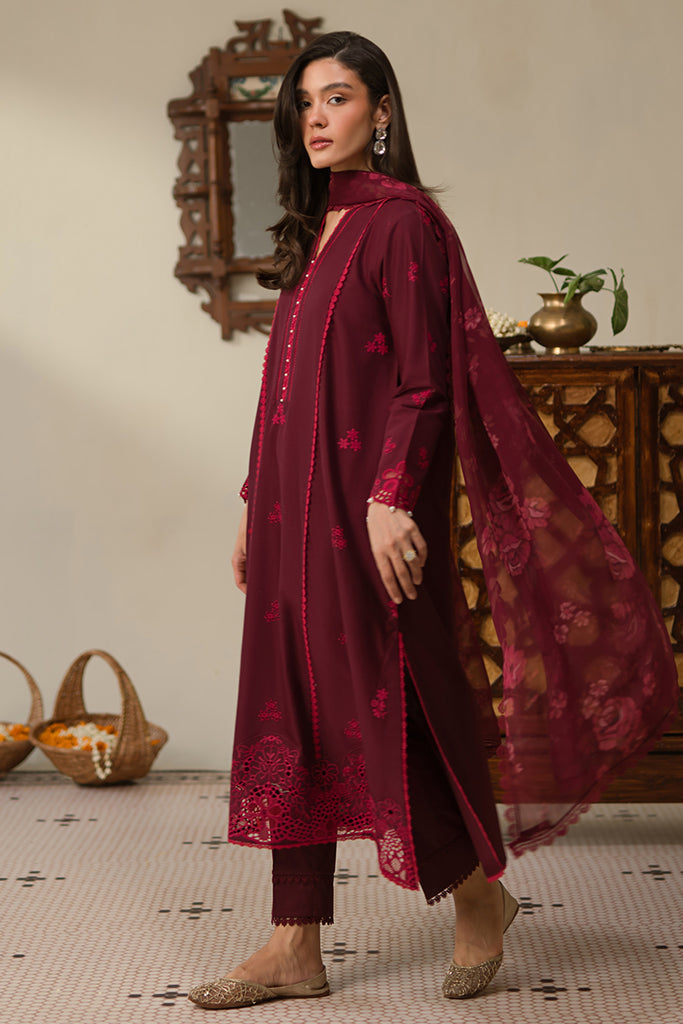 Cross Stitch | Chikankari Lawn 24 | RUBY ROSE