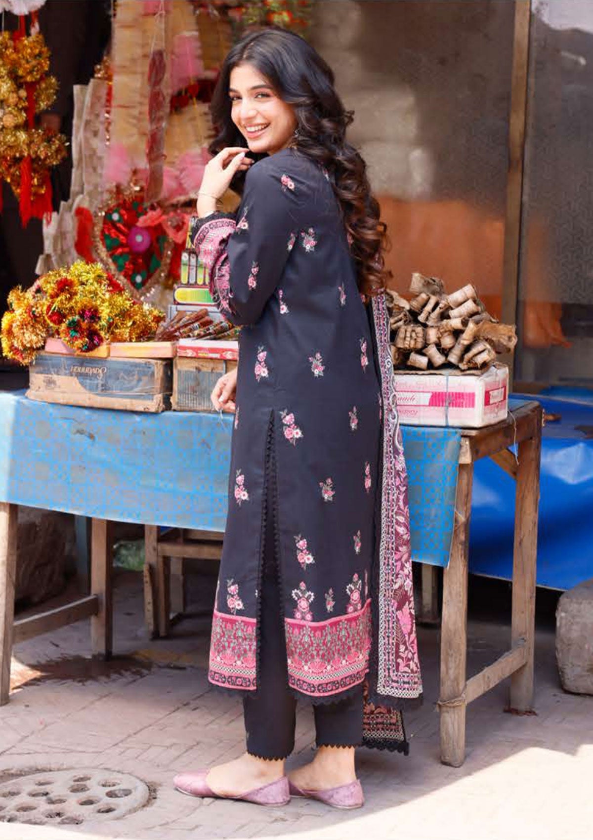 Lawn Collection - Asim Jofa - Basic Prints 24 - AJBB#19 - Official Asim Jofa - Agha Fabrics UK