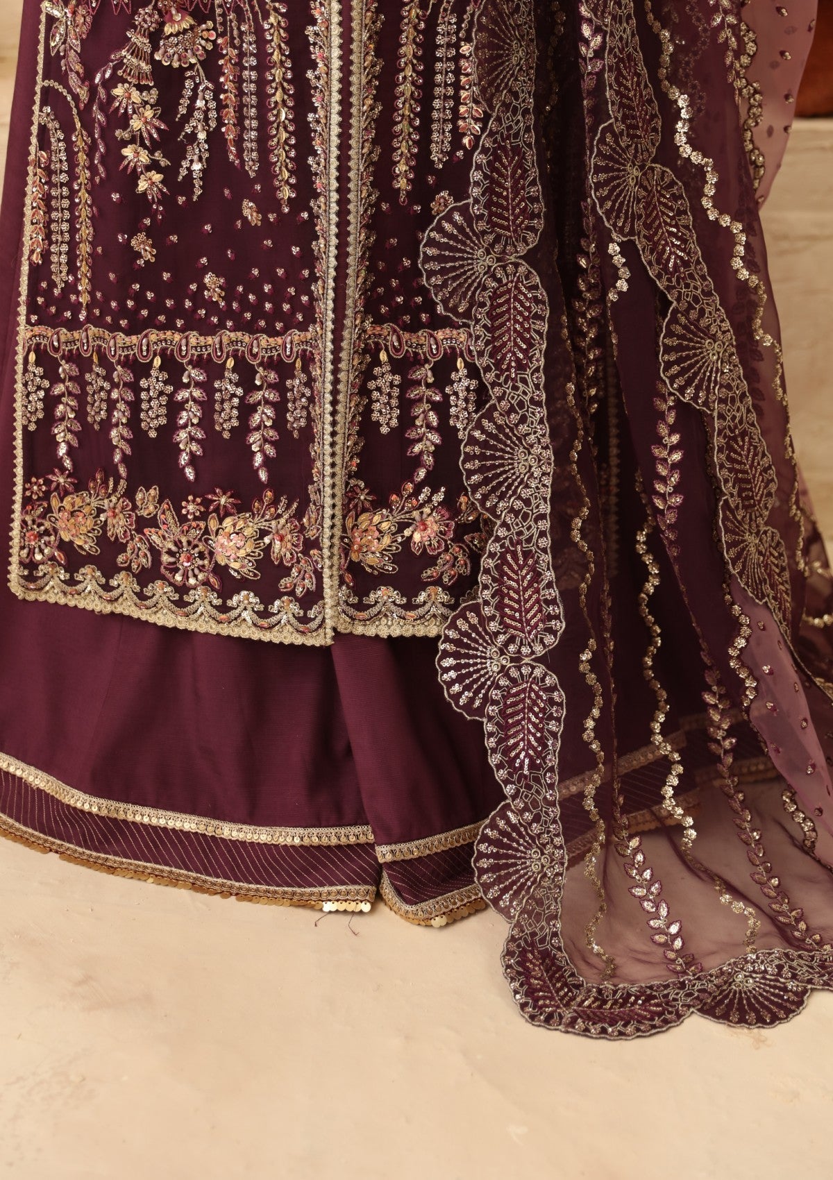 Formal Collection - Akbar Aslam - Mastani - ASM24#1567 - Aureus - Official Akbar Aslam - Agha Fabrics UK