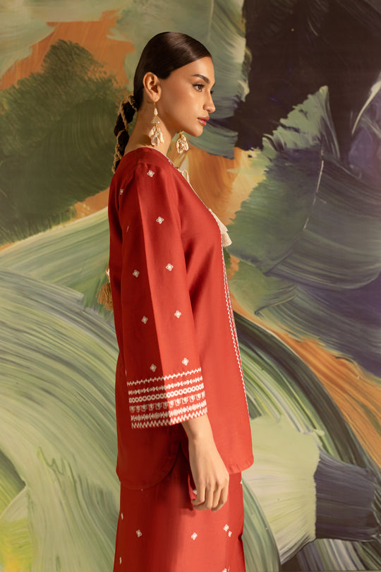 Batik | Boho | Brick 2Pc