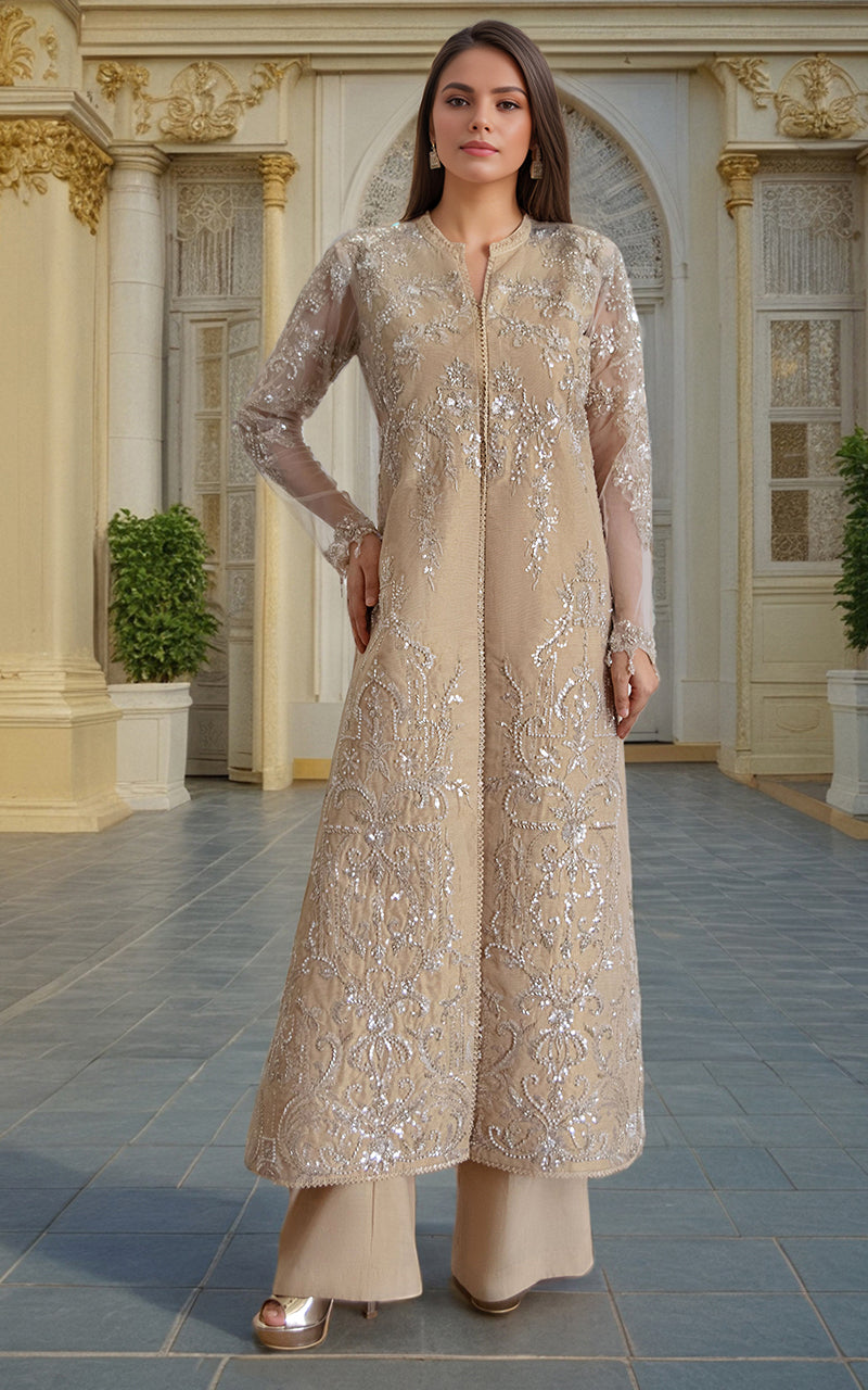 Threads and Motifs | Formal Dresses 25 | Net Embroidered Jacket
