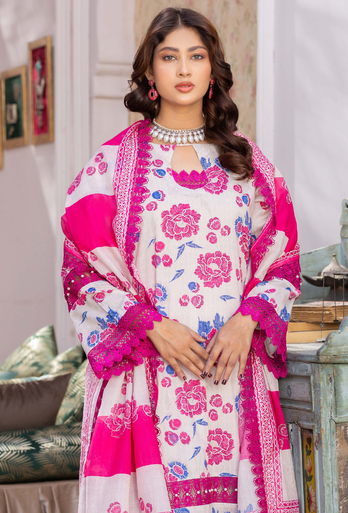 Humdum | Rang e Noor SS 24 | D08 - Official HumDum - Agha Fabrics UK