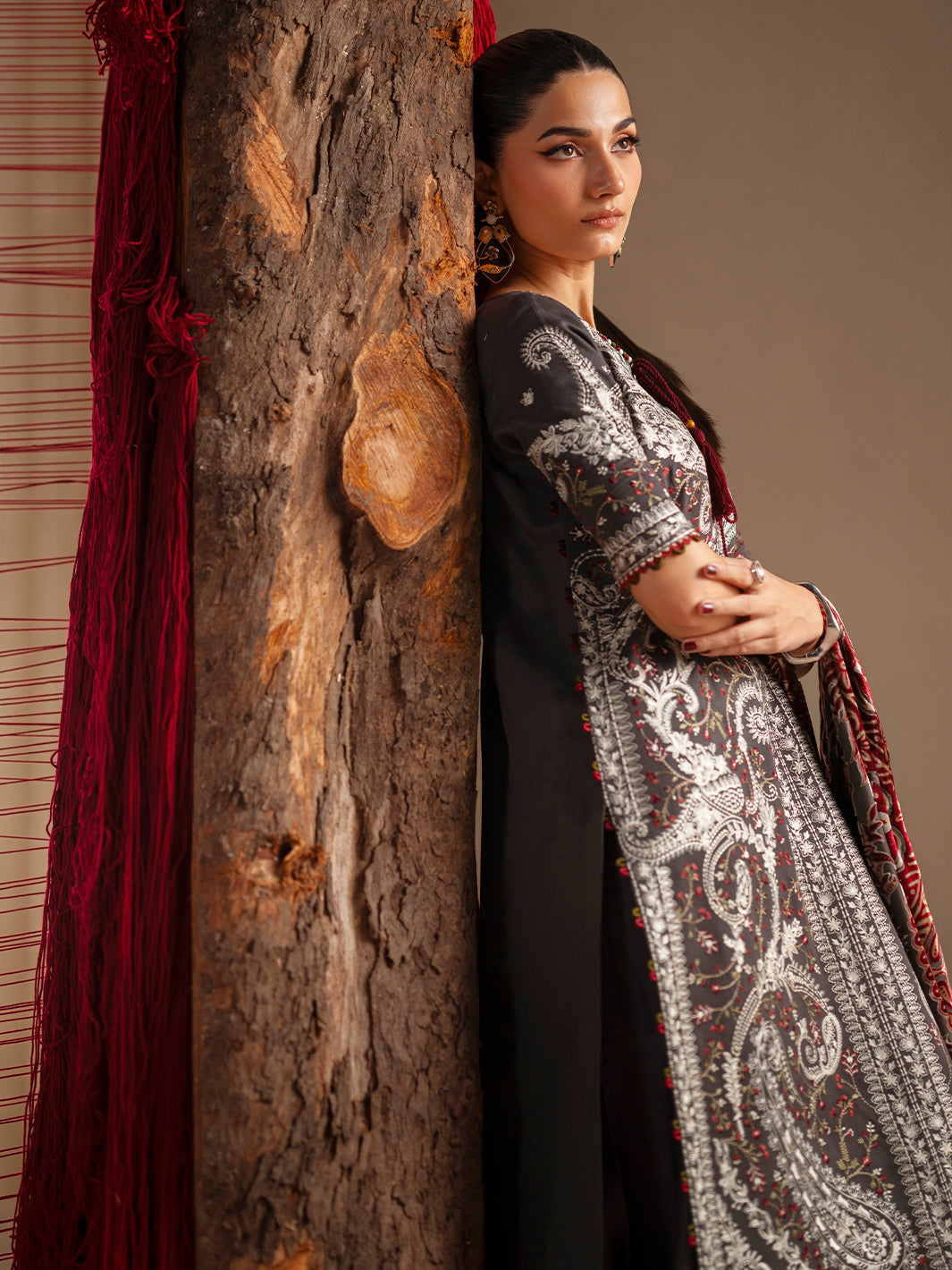 Bin Ilyas | Saqqara Winter 25 | 161 - A - Official Bin Ilyas - Agha Fabrics UK