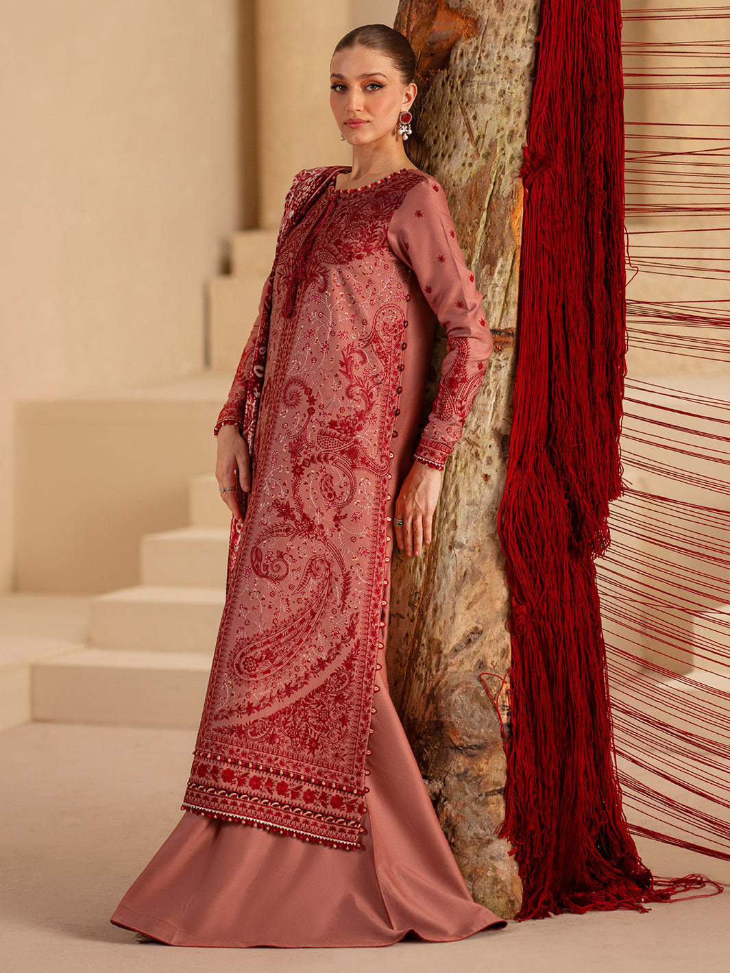 Bin Ilyas | Saqqara Winter 25 | 161 - B - Official Bin Ilyas - Agha Fabrics UK