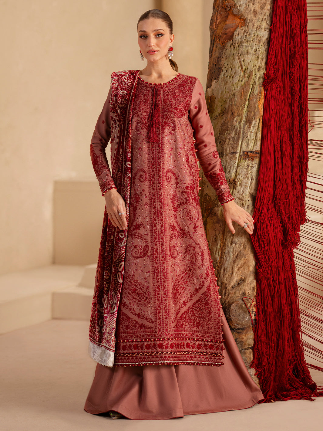 Bin Ilyas | Saqqara Winter 25 | 161 - B - Official Bin Ilyas - Agha Fabrics UK