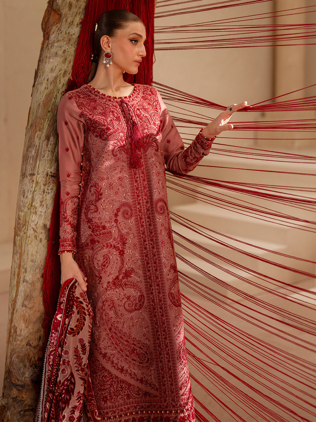 Bin Ilyas | Saqqara Winter 25 | 161 - B - Official Bin Ilyas - Agha Fabrics UK