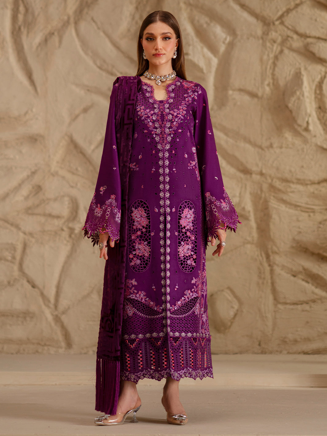 Bin Ilyas | Saqqara Winter 25 | 162 - B - Official Bin Ilyas - Agha Fabrics UK