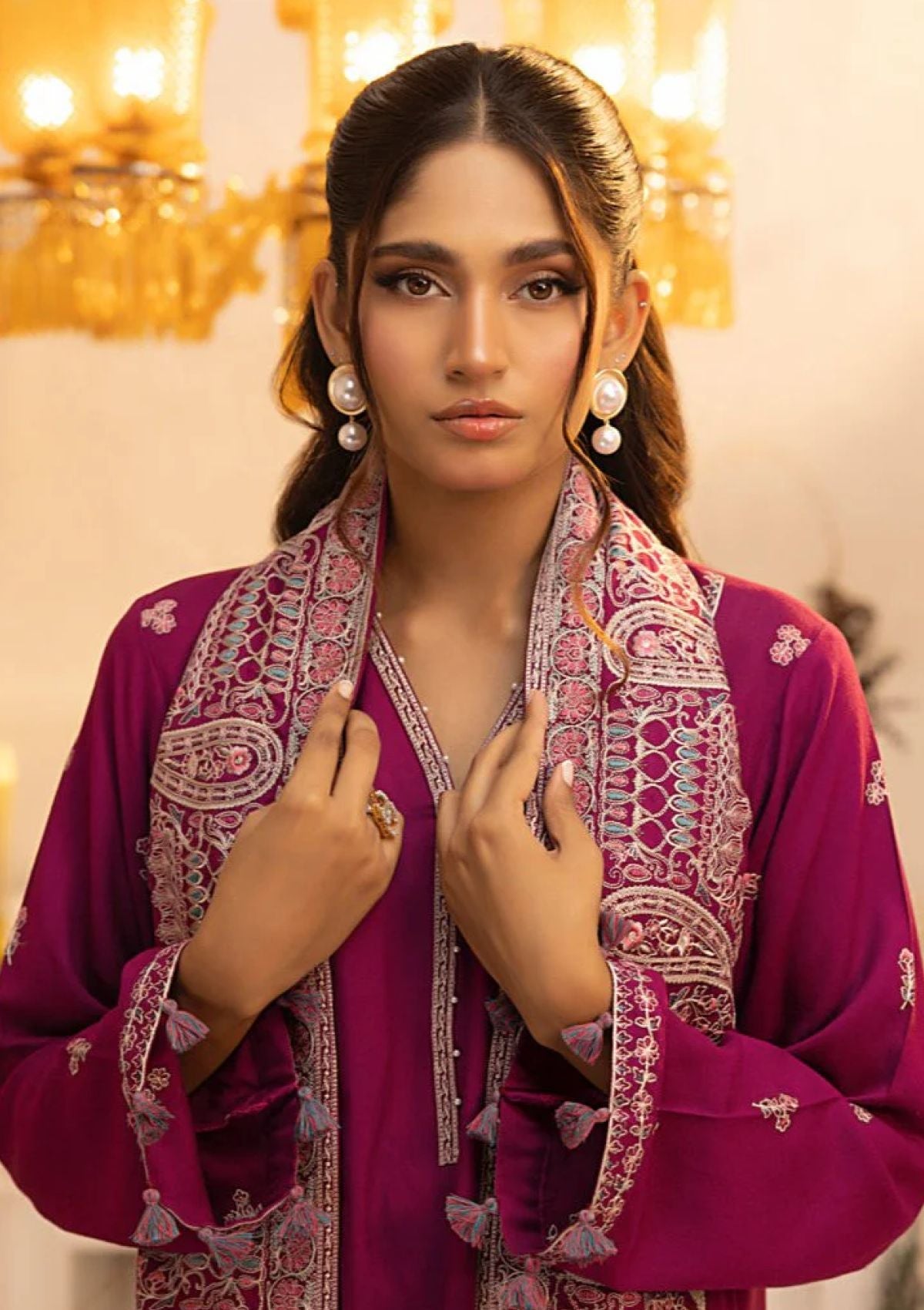 Winter Collection - Lakhany - Cashmi Wool - LCW24#LG-UB-0089 - Official Lakhany - Agha Fabrics UK