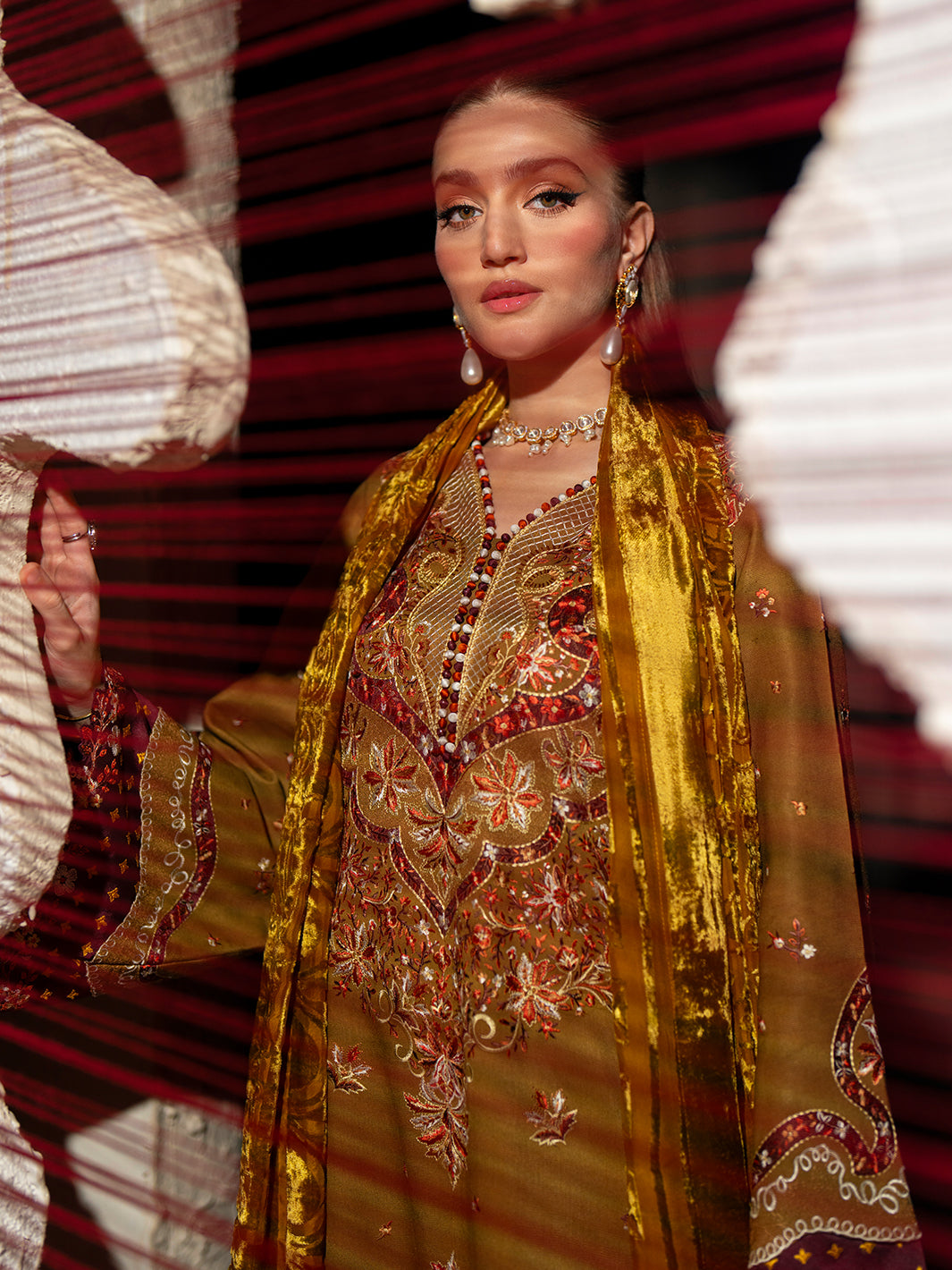 Bin Ilyas | Saqqara Winter 25 | 163 - A - Official Bin Ilyas - Agha Fabrics UK