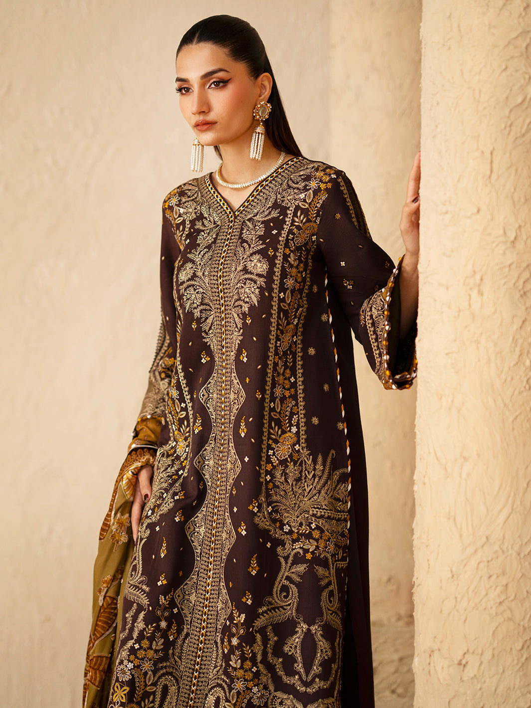 Bin Ilyas | Saqqara Winter 25 | 164 - A - Official Bin Ilyas - Agha Fabrics UK