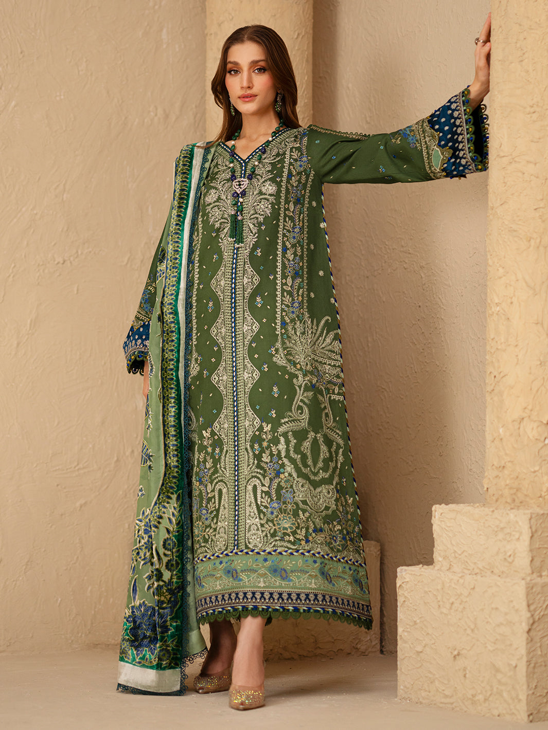 Bin Ilyas | Saqqara Winter 25 | 164 - B - Official Bin Ilyas - Agha Fabrics UK