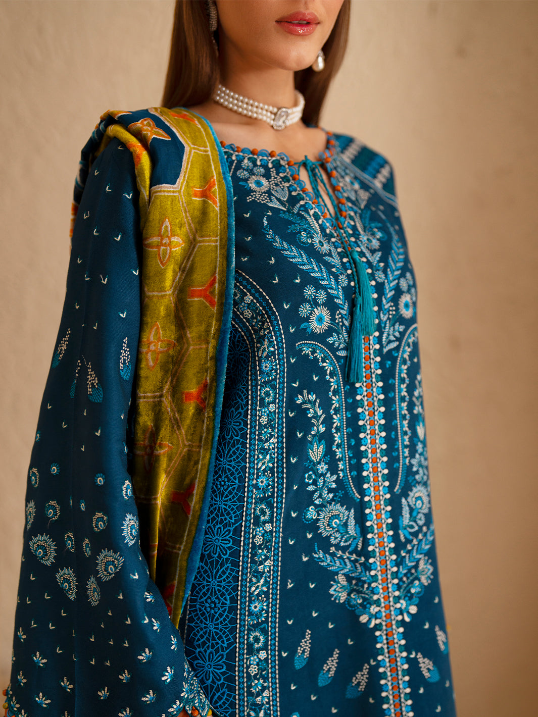 Bin Ilyas | Saqqara Winter 25 | 166 - A - Official Bin Ilyas - Agha Fabrics UK