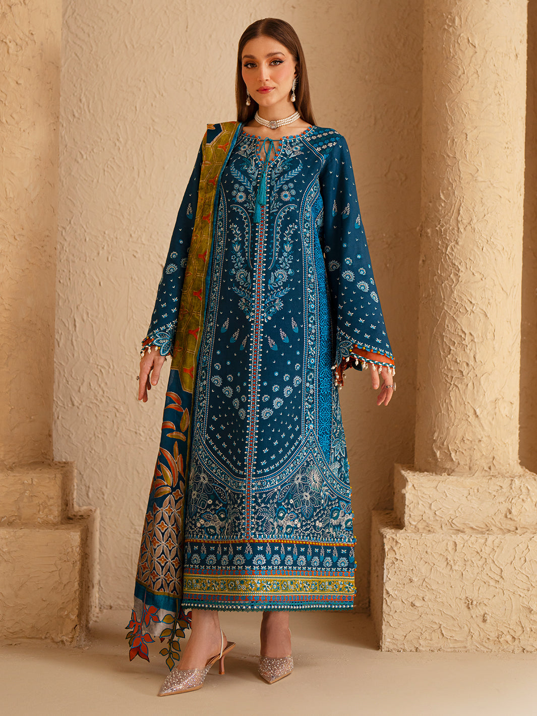 Bin Ilyas | Saqqara Winter 25 | 166 - A - Official Bin Ilyas - Agha Fabrics UK