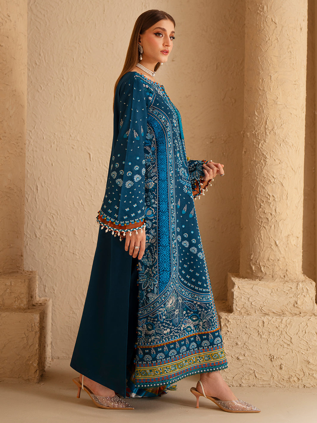 Bin Ilyas | Saqqara Winter 25 | 166 - A - Official Bin Ilyas - Agha Fabrics UK