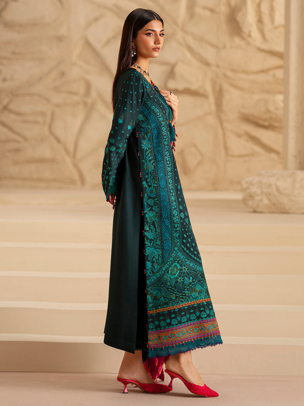 Bin Ilyas | Saqqara Winter 25 | 166 - B - Official Bin Ilyas - Agha Fabrics UK