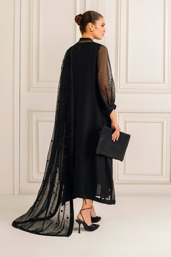 Baroque | Luxury Pret 25 | EMBROIDERED CHIFFON PR-1134 - Official Baroque - Agha Fabrics UK