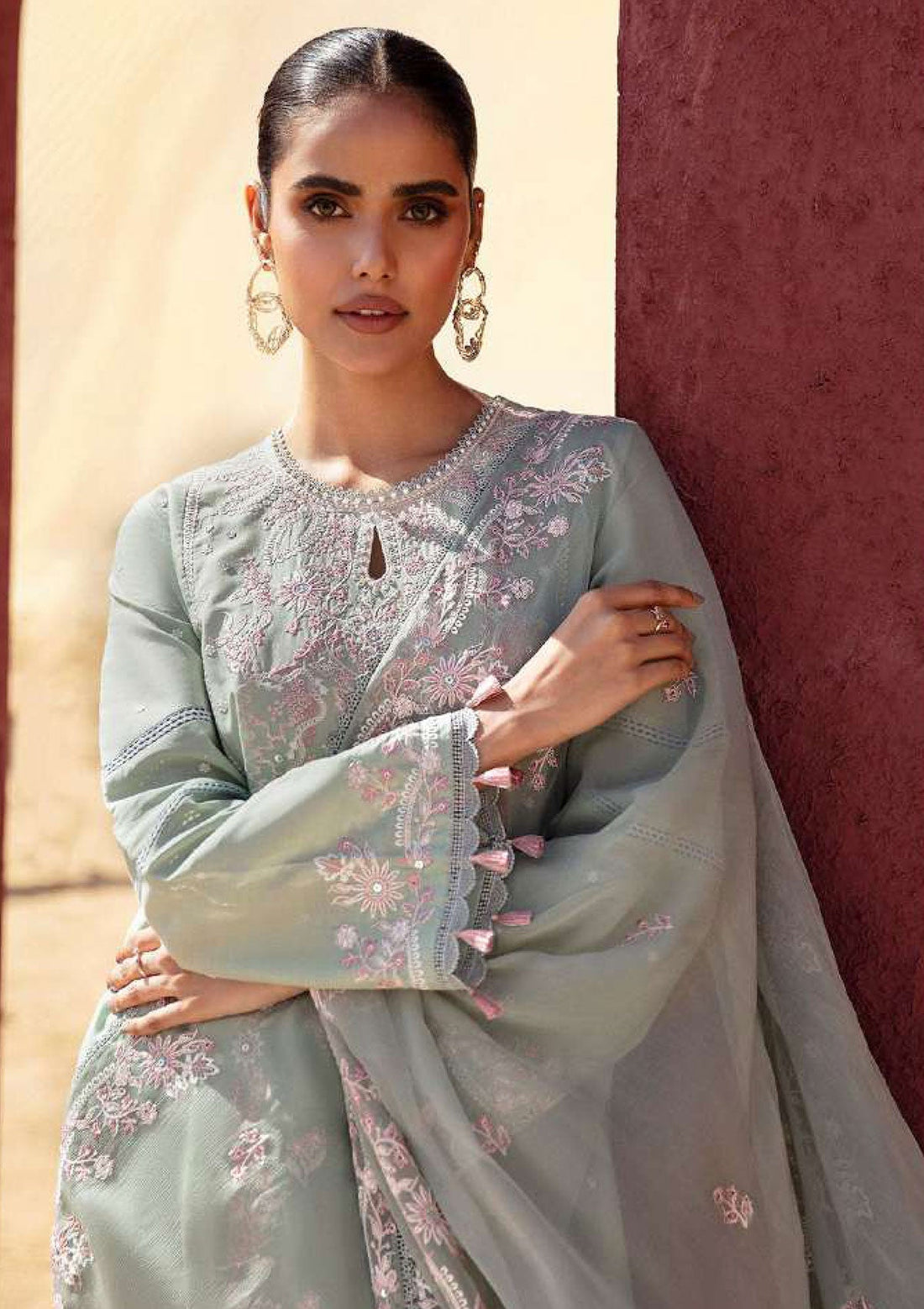 Lawn Collection - Cross Stitch - Eid Lawn 2 - SL24#12 - Mystic Verve