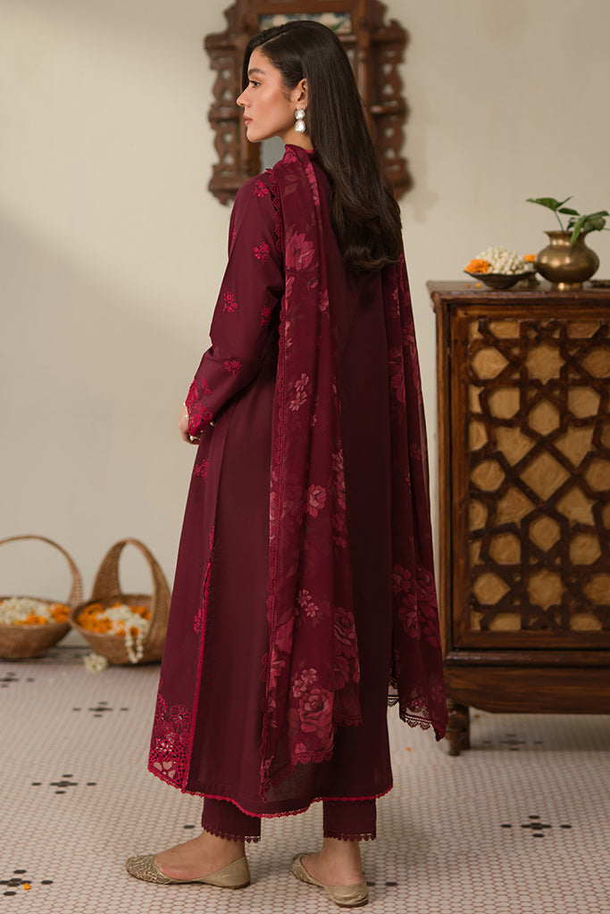 Cross Stitch | Chikankari Lawn 24 | RUBY ROSE