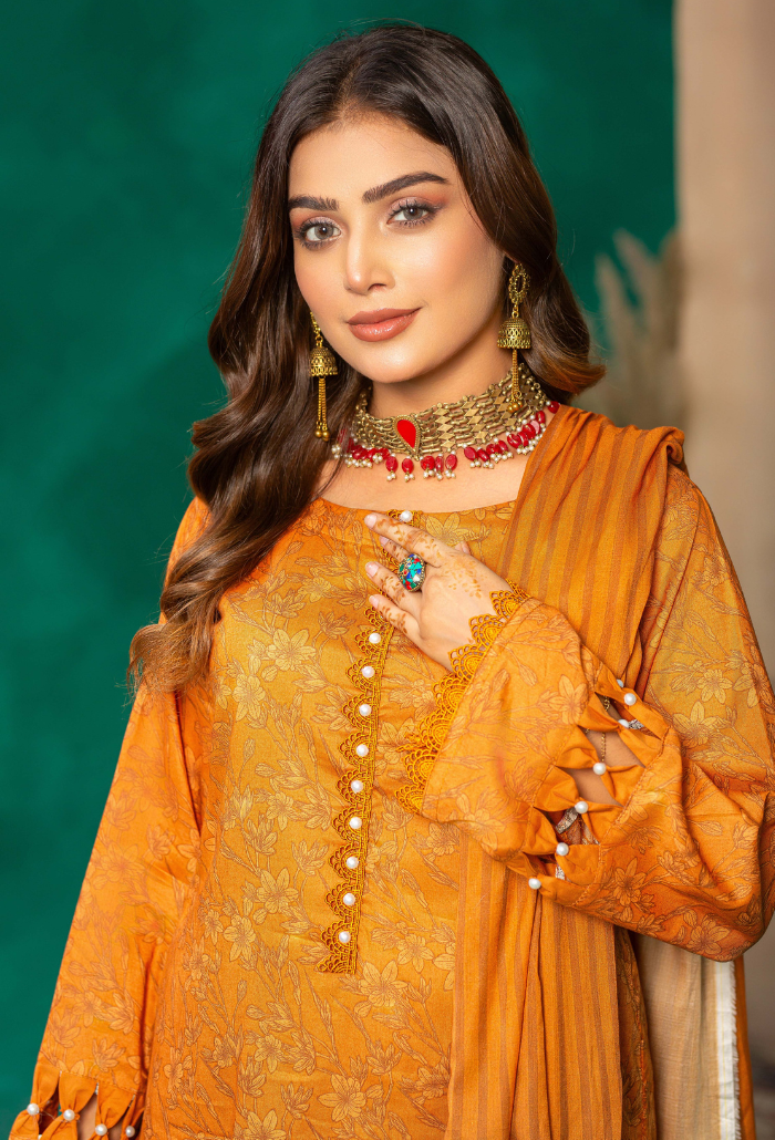 Humdum | AANGAN SS 24 | Aangan - D07 - Official HumDum - Agha Fabrics UK