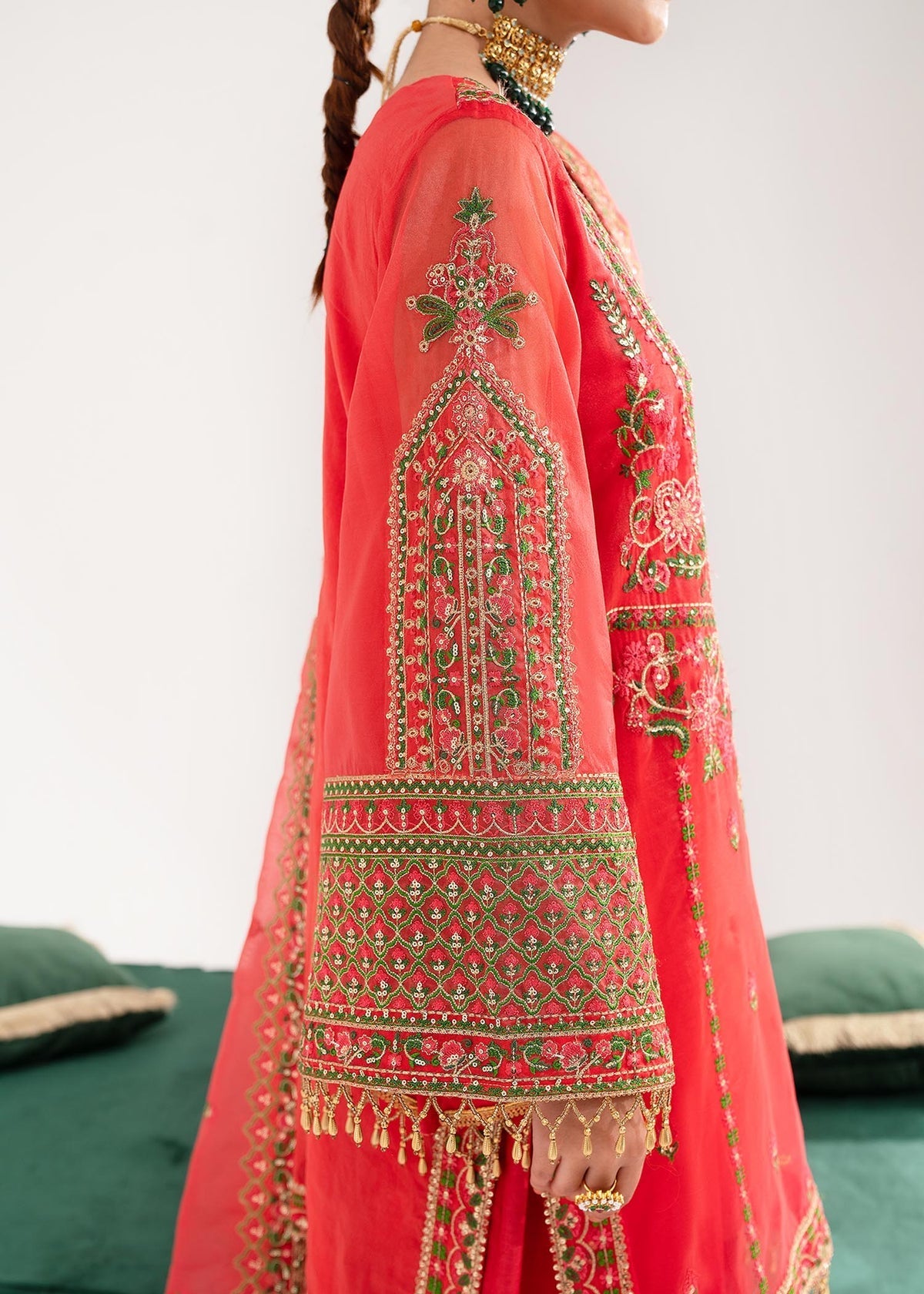 Dastoor | Sajni Luxury Eid Collection 24 | Khudeeja - Official Dastoor - Agha Fabrics UK