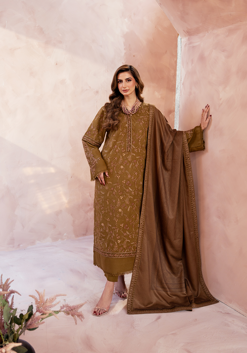 Zarqash | The Winter Luxe Pret | OLIVE REVERIE