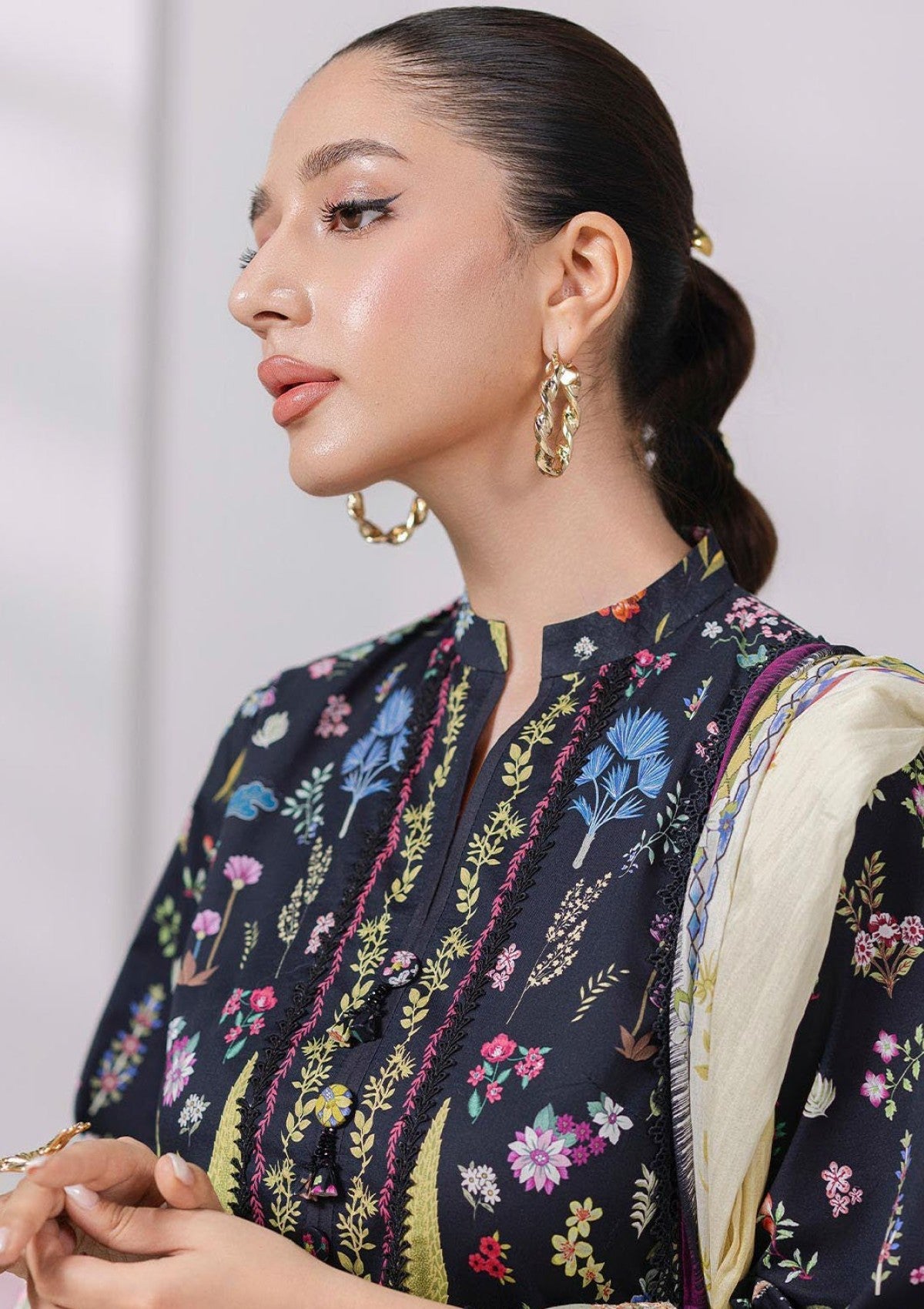 Lawn - Qalamkar - Q Prints 25 - Vol II - QLM#09-B