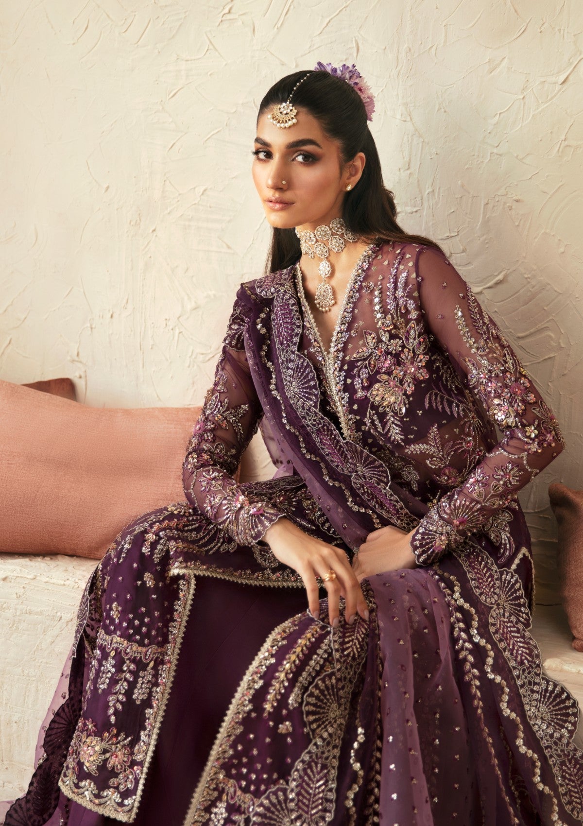 Formal Collection - Akbar Aslam - Mastani - ASM24#1567 - Aureus - Official Akbar Aslam - Agha Fabrics UK