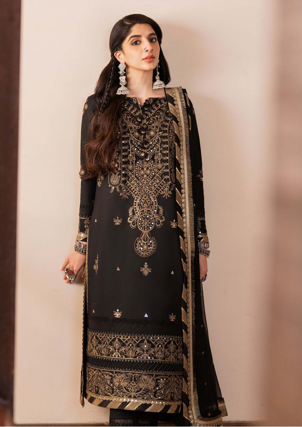 Festive Collection - Asim Jofa - Eid Festive - AJKM-16 - Official Asim Jofa - Agha Fabrics UK