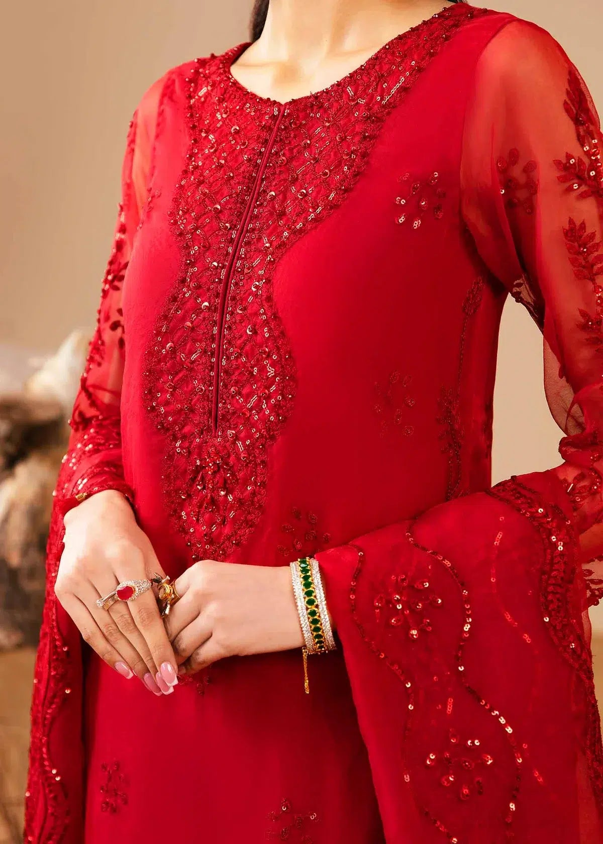 Dastoor | Noor-E-Jahan Wedding Collection'24 | Kubra - Official Dastoor - Agha Fabrics UK