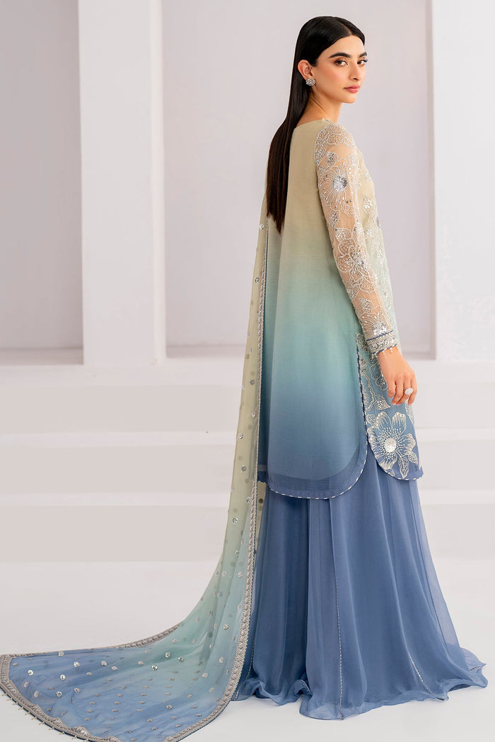 Jazmin | Formals Collection | CHIFFON UC-3052 - Official Jazmin - Agha Fabrics UK