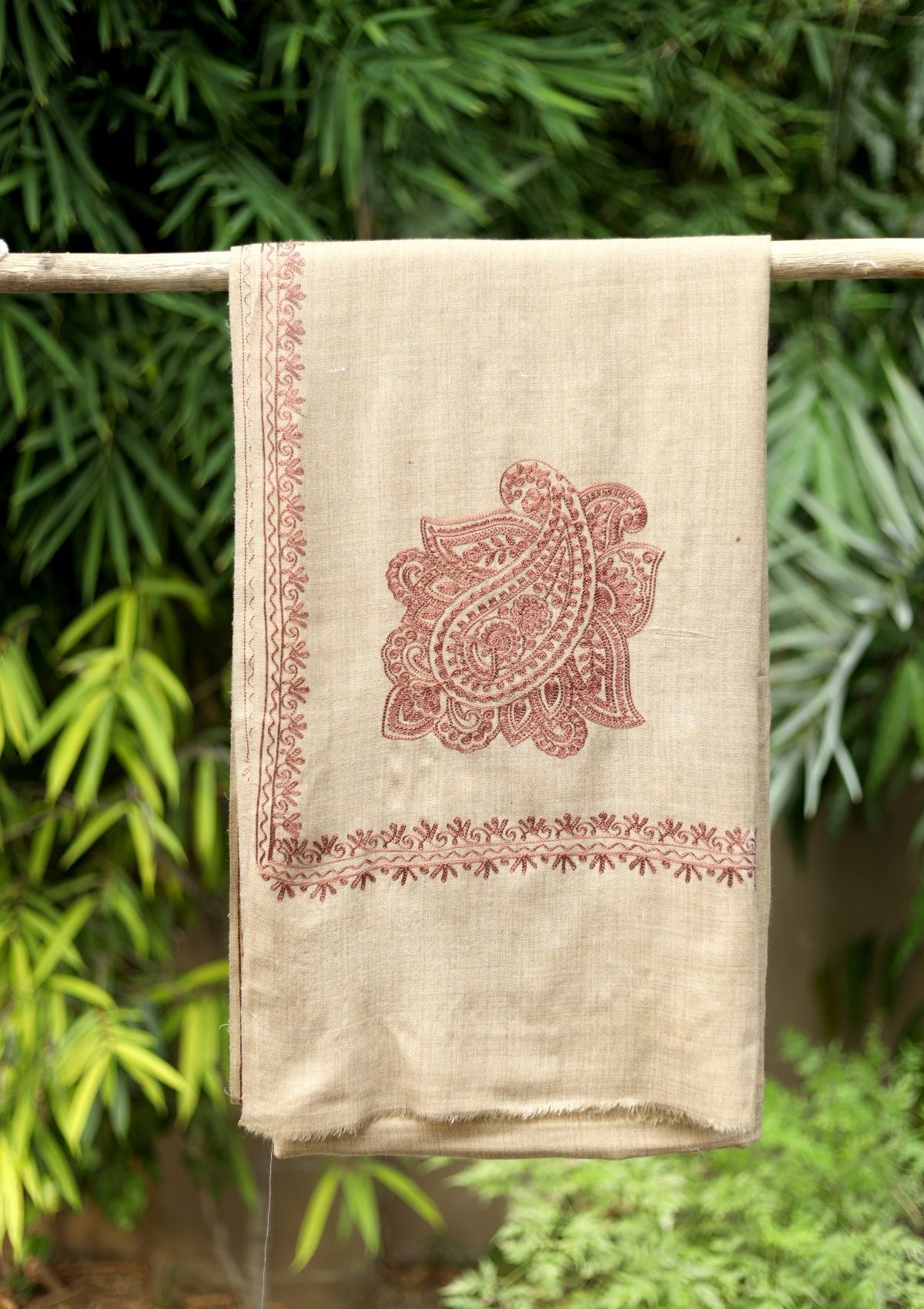 Ari Work Wool Shawl D - 46 - D Skin - Official Shawls Niche - Agha Fabrics UK