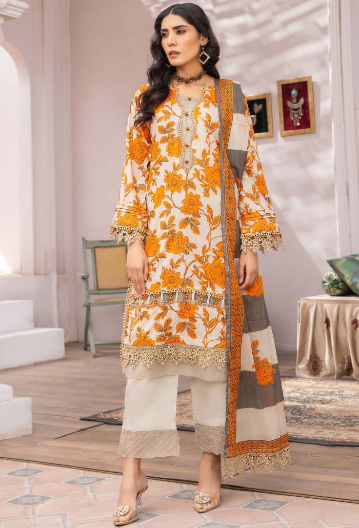 Humdum | Rang e Noor SS 24 | D06 - Official HumDum - Agha Fabrics UK