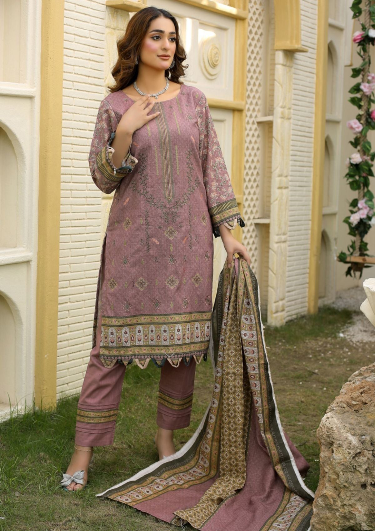 Winter Collection - Bin Rashid - Aina - BA24#04 - Official Bin Rashid - Agha Fabrics UK