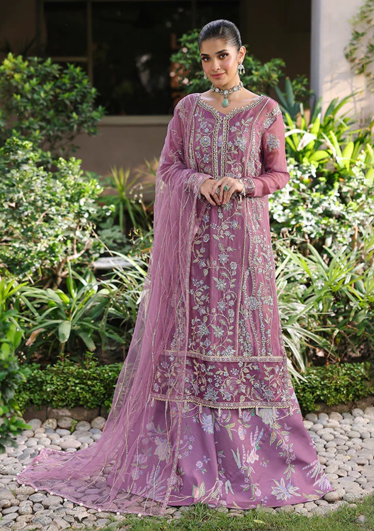 Formals - Roheenaz - Aangan - Chiffon 25 - D#102 - Arooj