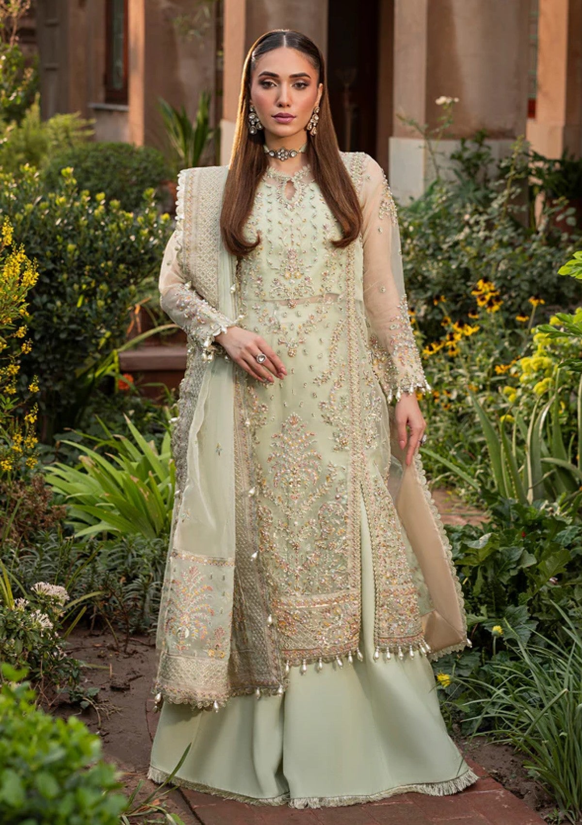 Formals - Aylin - Wedding Edit 25 - SAGE - Official Aylin - Agha Fabrics UK