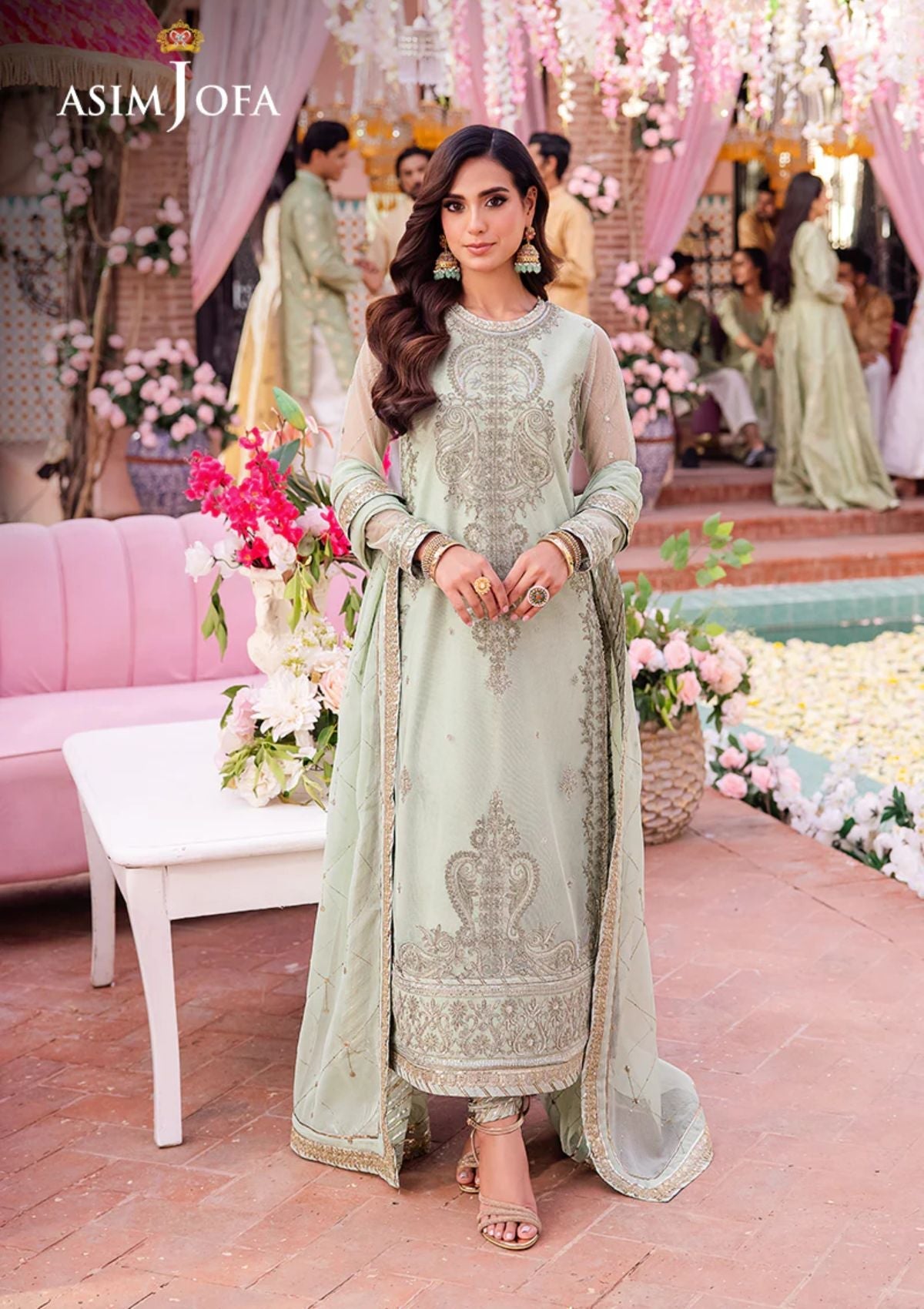 Formal Collection - Asim Jofa - Jag Mag - AJMJ#18 - Official Asim Jofa - Agha Fabrics UK