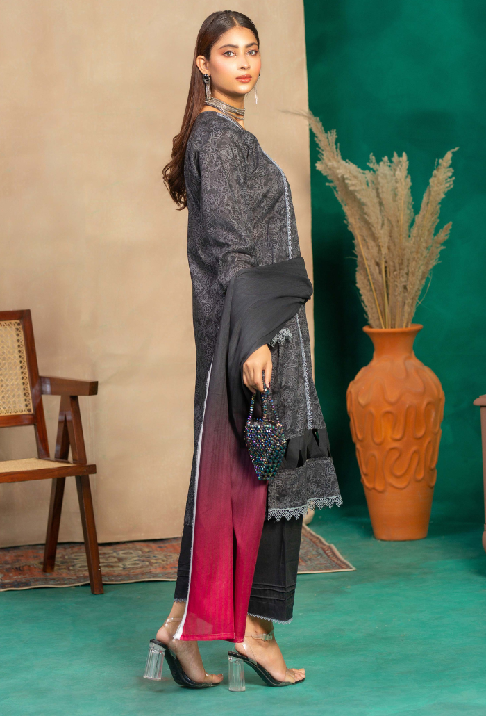 Humdum | AANGAN SS 24 | Aangan - D09 - Official HumDum - Agha Fabrics UK