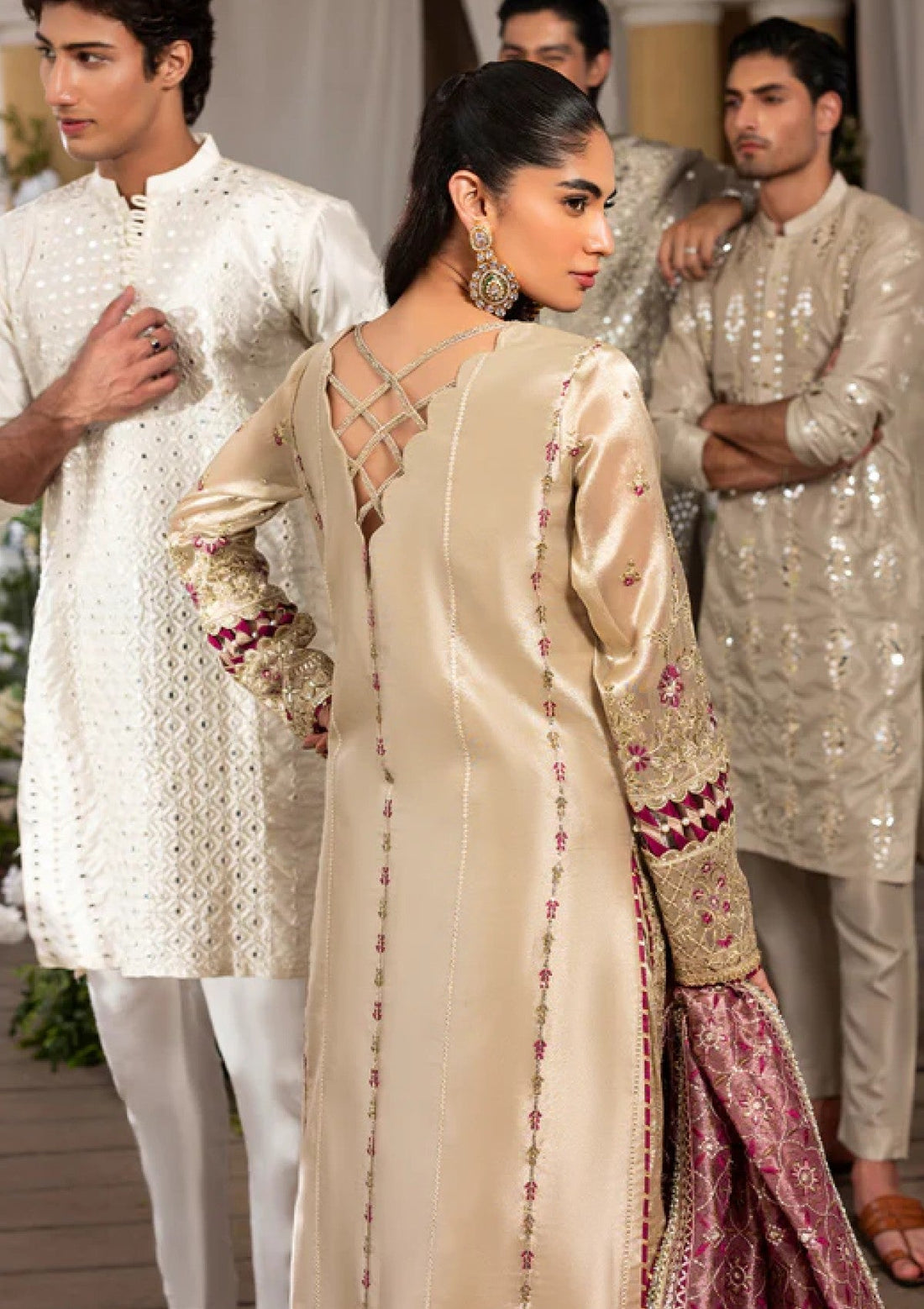Formals - Sahane - Haye Dil - Wedding 25 - D#05 - Gold Love