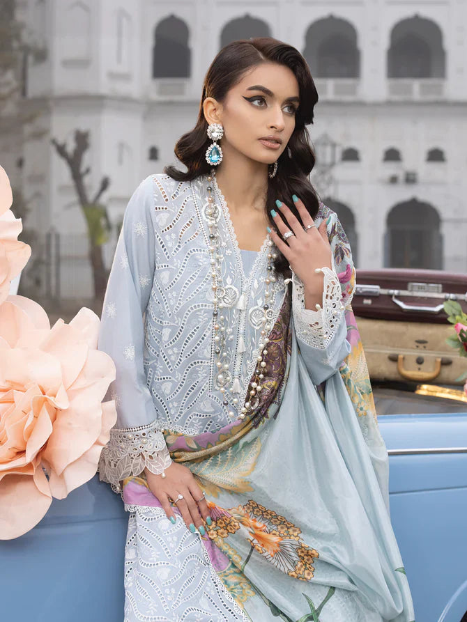 Faiza Faisal | Maya Luxury Lawn | Anja - Official Faiza Faisal - Agha Fabrics UK