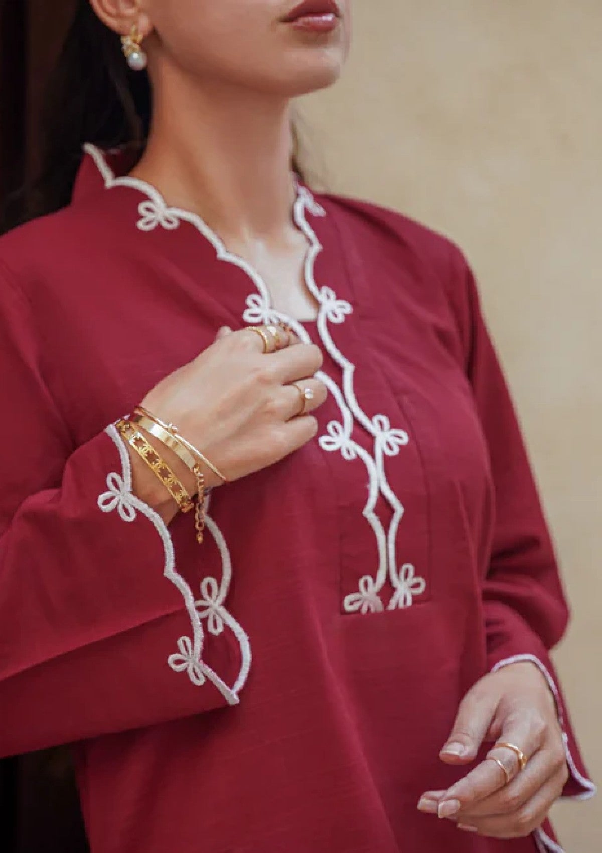 Pret - Ombrella - Winter 25 - Ethereal in Red