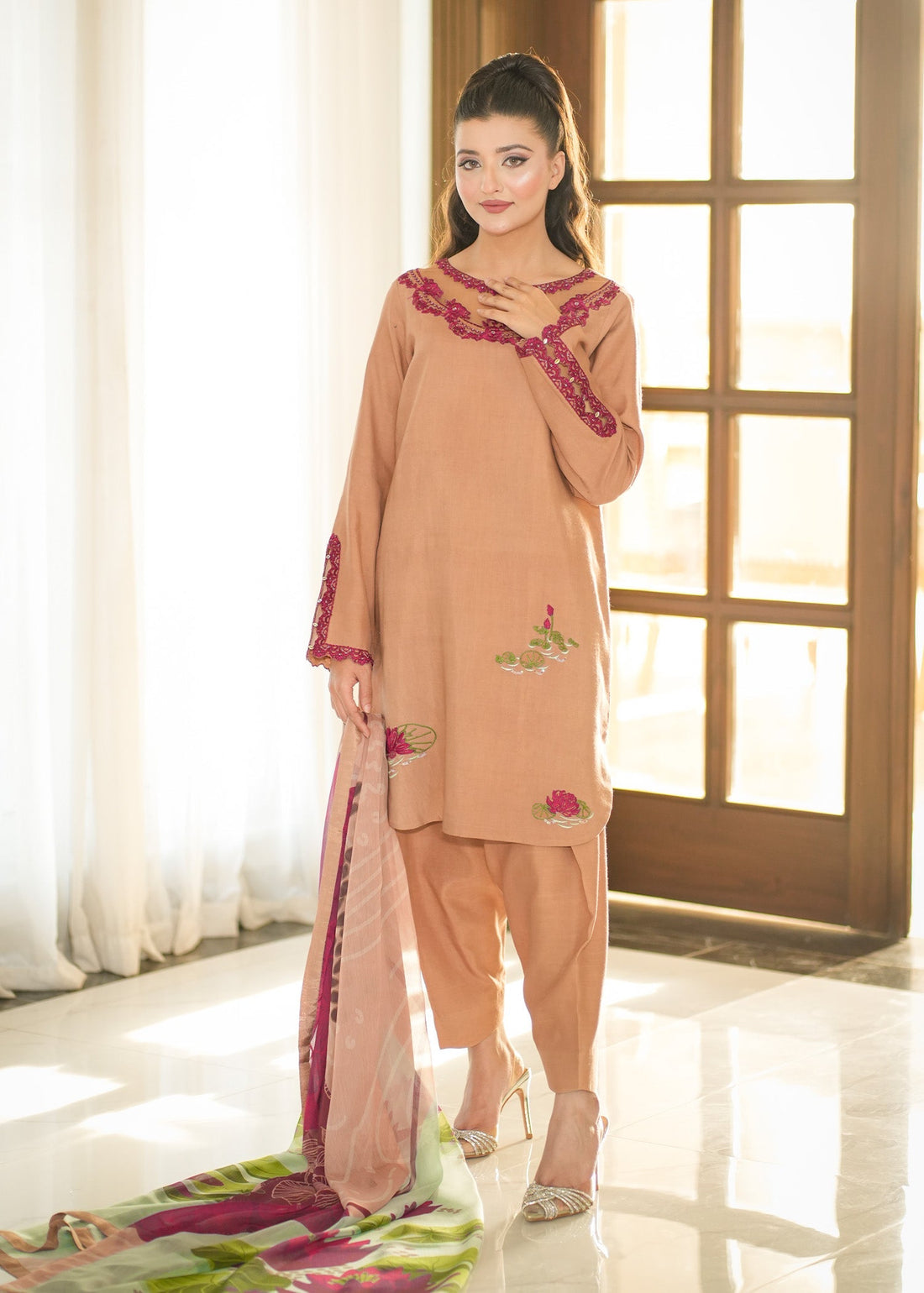 Fozia Khalid | Silk Spire | AMBER