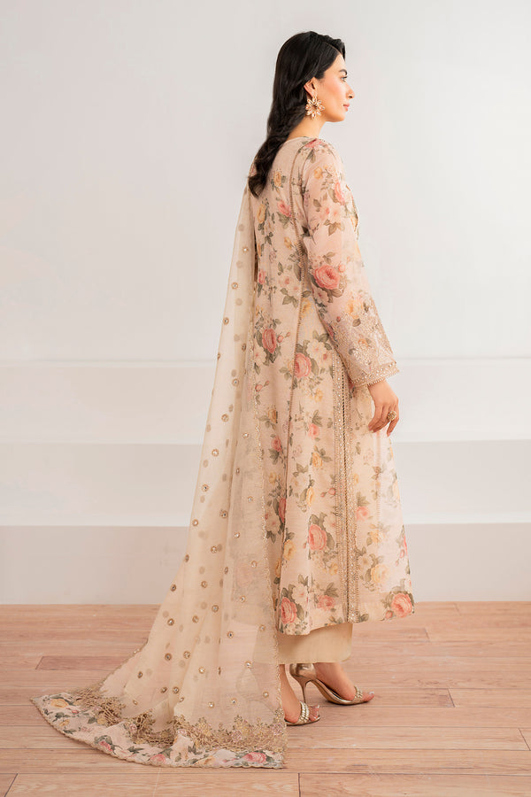 Braoque | Luxury Pret 24 | COTTON NET UF-691 - Official Baroque - Agha Fabrics UK