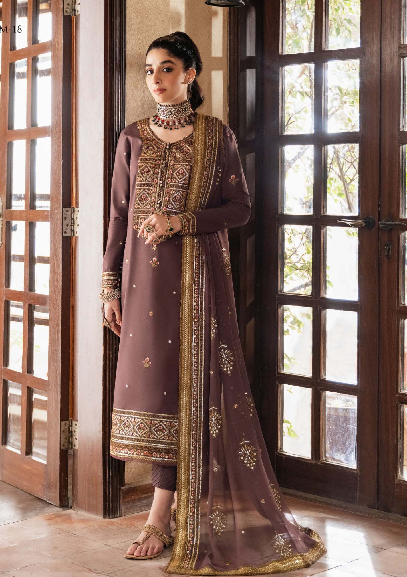 Festive Collection - Asim Jofa - Eid Festive - AJKM-18 - Official Asim Jofa - Agha Fabrics UK