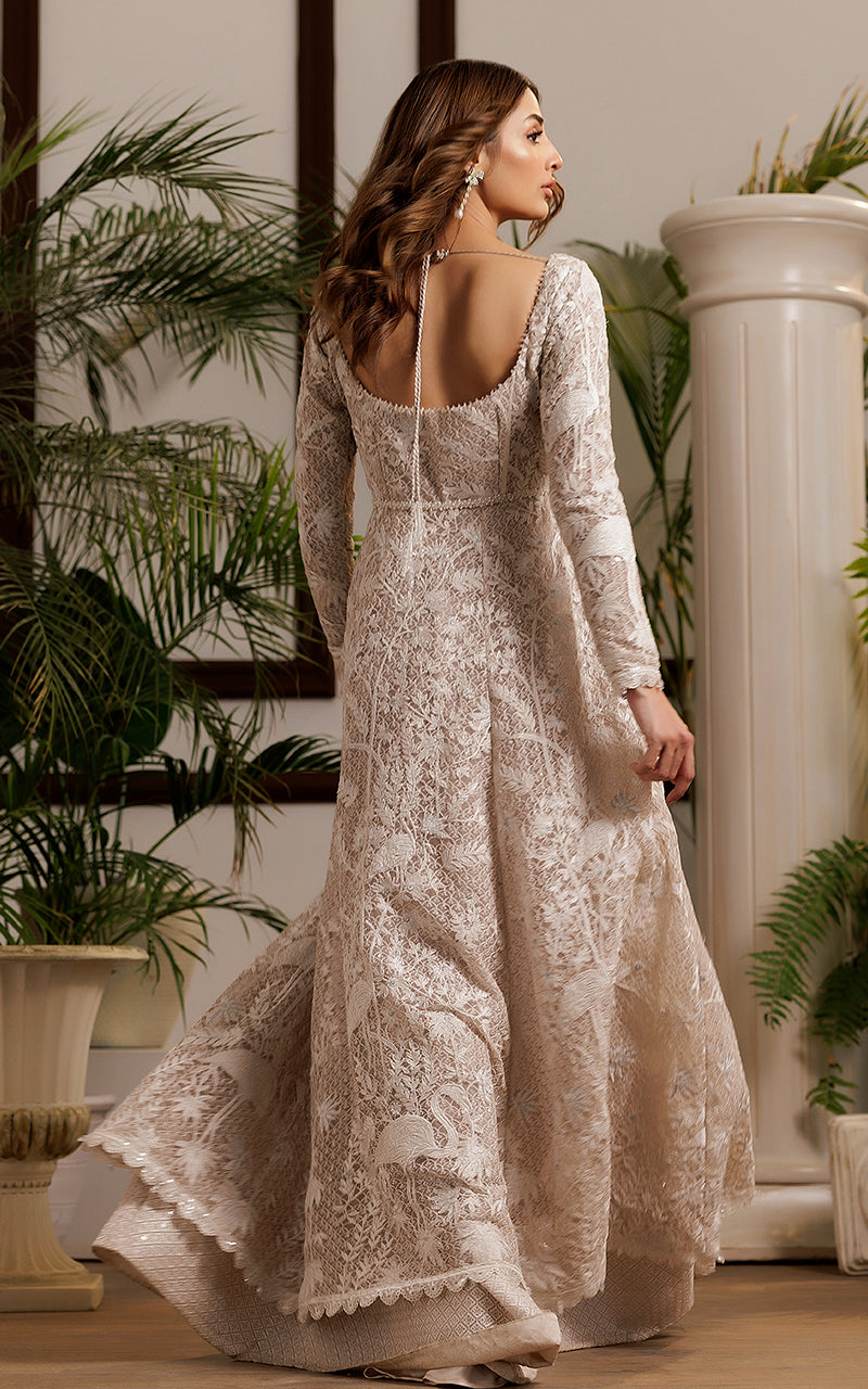 Threads and Motifs | Formal Dresses 25 | Net Embroidered Dress