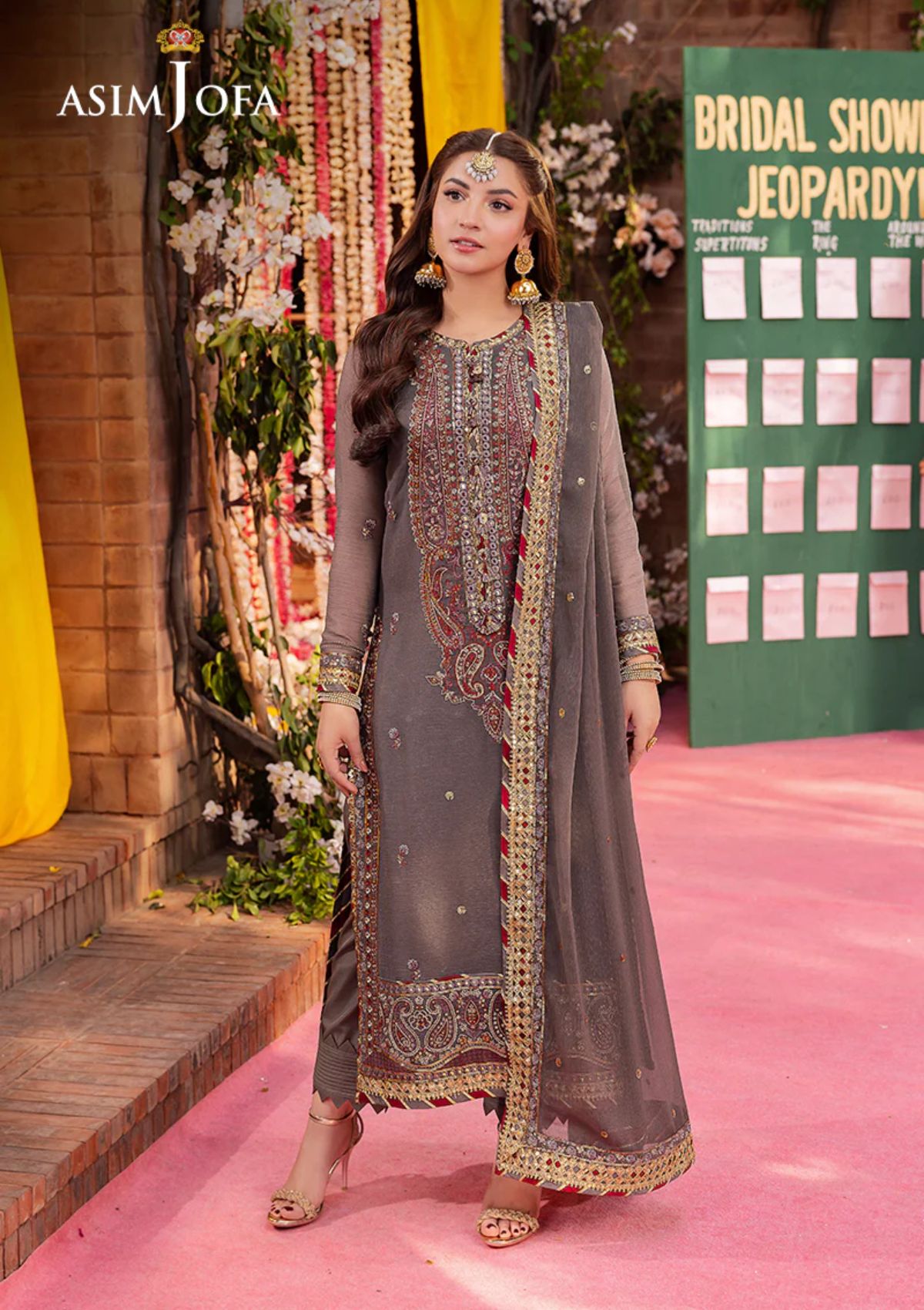Formal Collection - Asim Jofa - Jag Mag - AJMJ#19 - Official Asim Jofa - Agha Fabrics UK